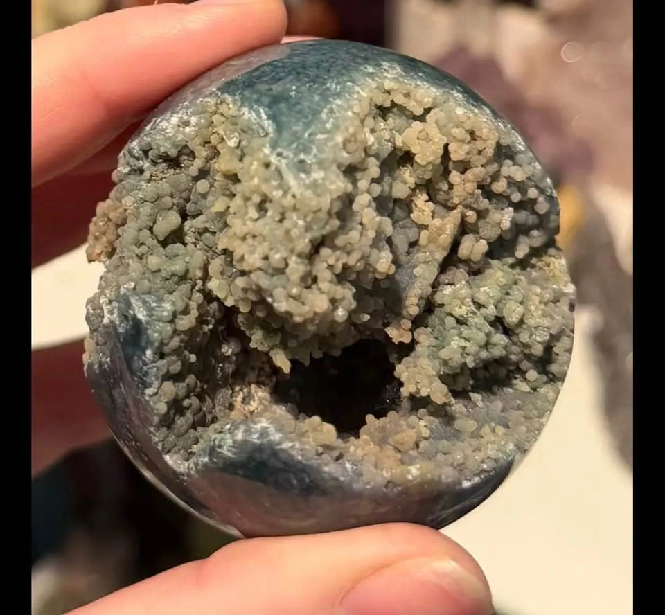 Grape Agate Sphere - photo 2