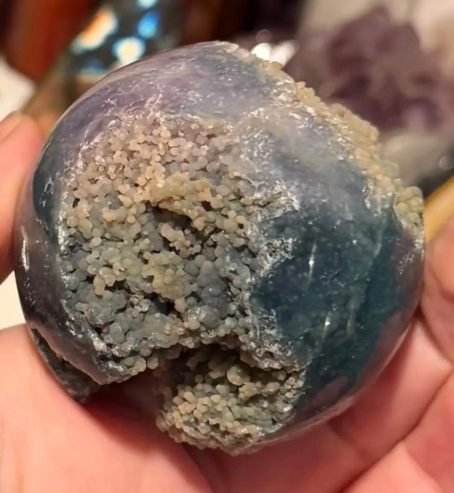 Grape Agate Sphere - photo 4