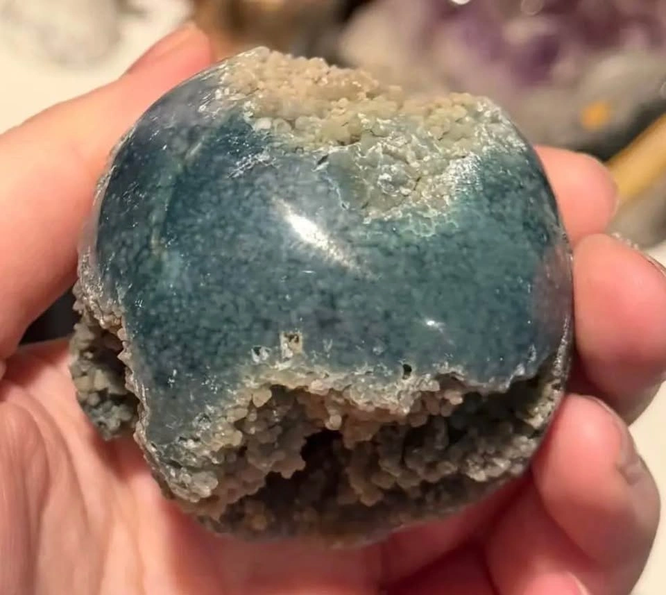 Grape Agate Sphere - photo 5
