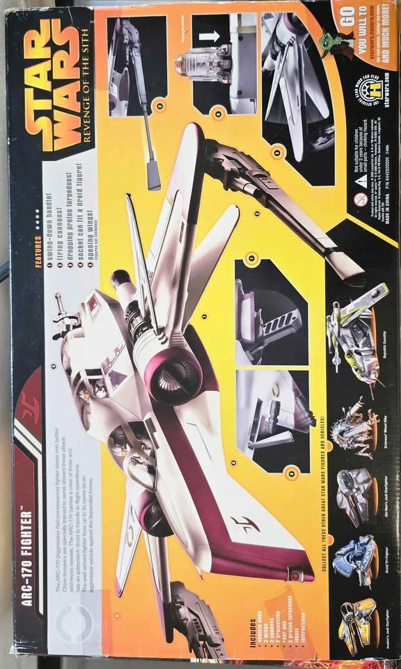 Star Wars Hasbro ARC-170 Fighter - photo 5