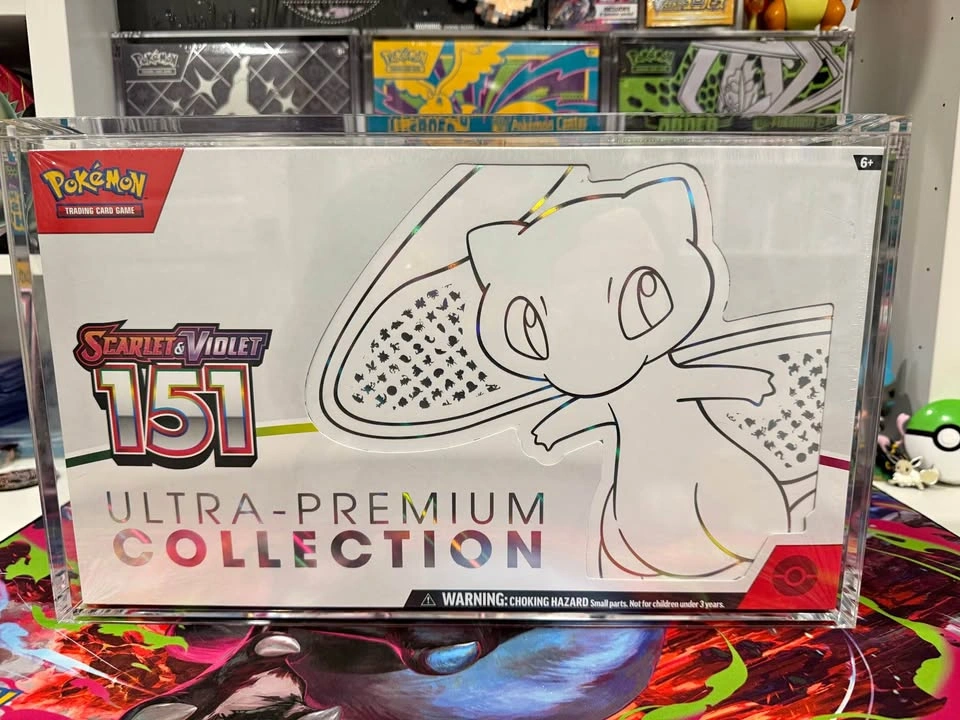 TRADE/SELL Pokemon 151 UPC Sealed with acrylic