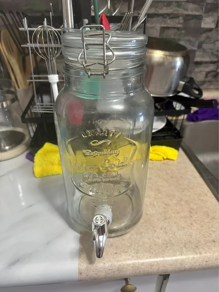 Glass Drink Dispenser