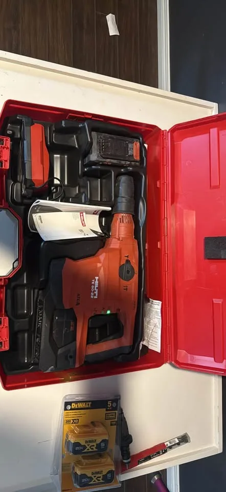 Hilti TE 60-22 Complete Kit – Like New image indicator(3)