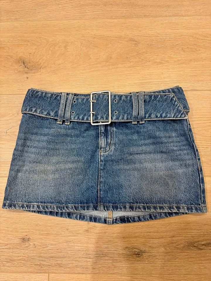 Garage Denim Skirt