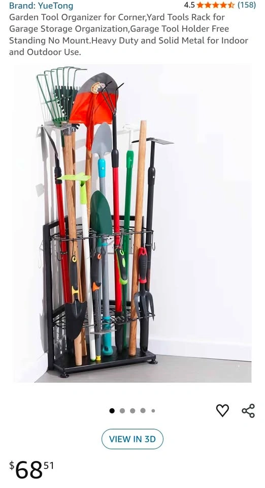 Garden Tool Organizer (Corner Rack) - BRAND NEW - photo 2