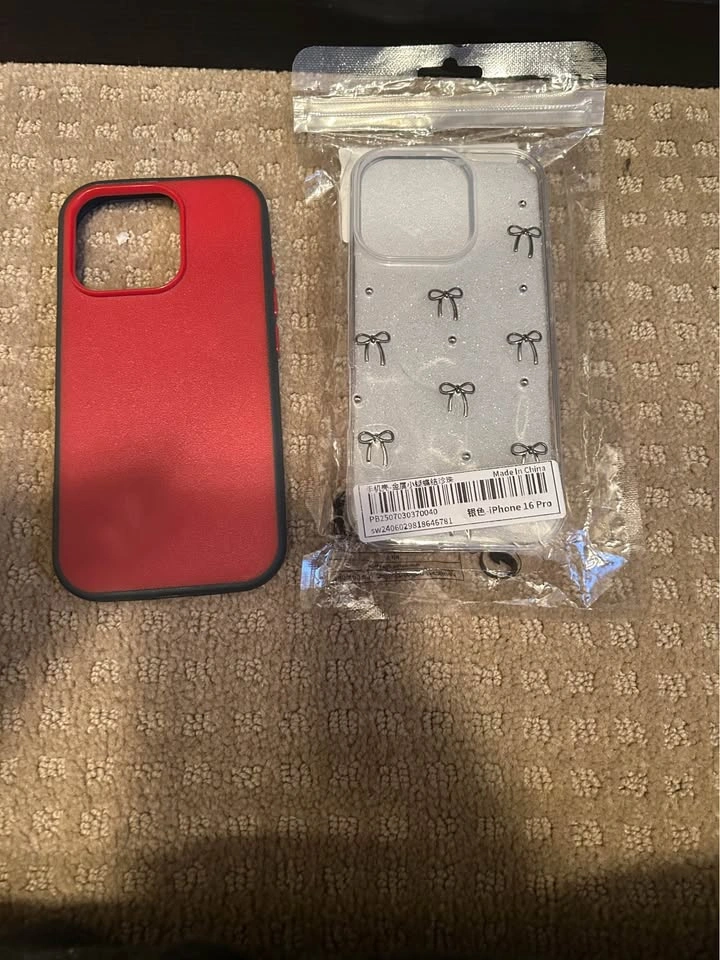 2 iPhone 16 Pro Phone Cases - 1 New, 1 Used - photo 2