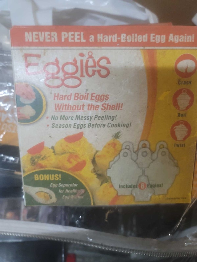 Eggies Hard Boiled No Shells