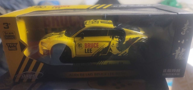 Audi R8 LMS Bruce Lee Toy Car