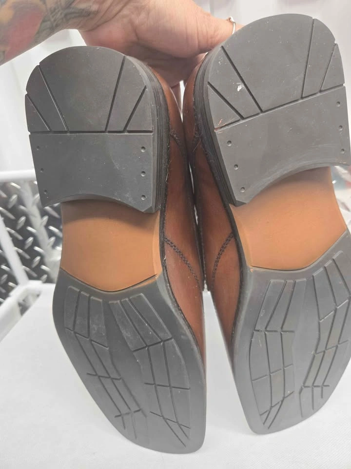 IMMEDIATE PICKUP, 10AM TO 6PM. Men's Brown Lace-up Dress Shoes - photo 5