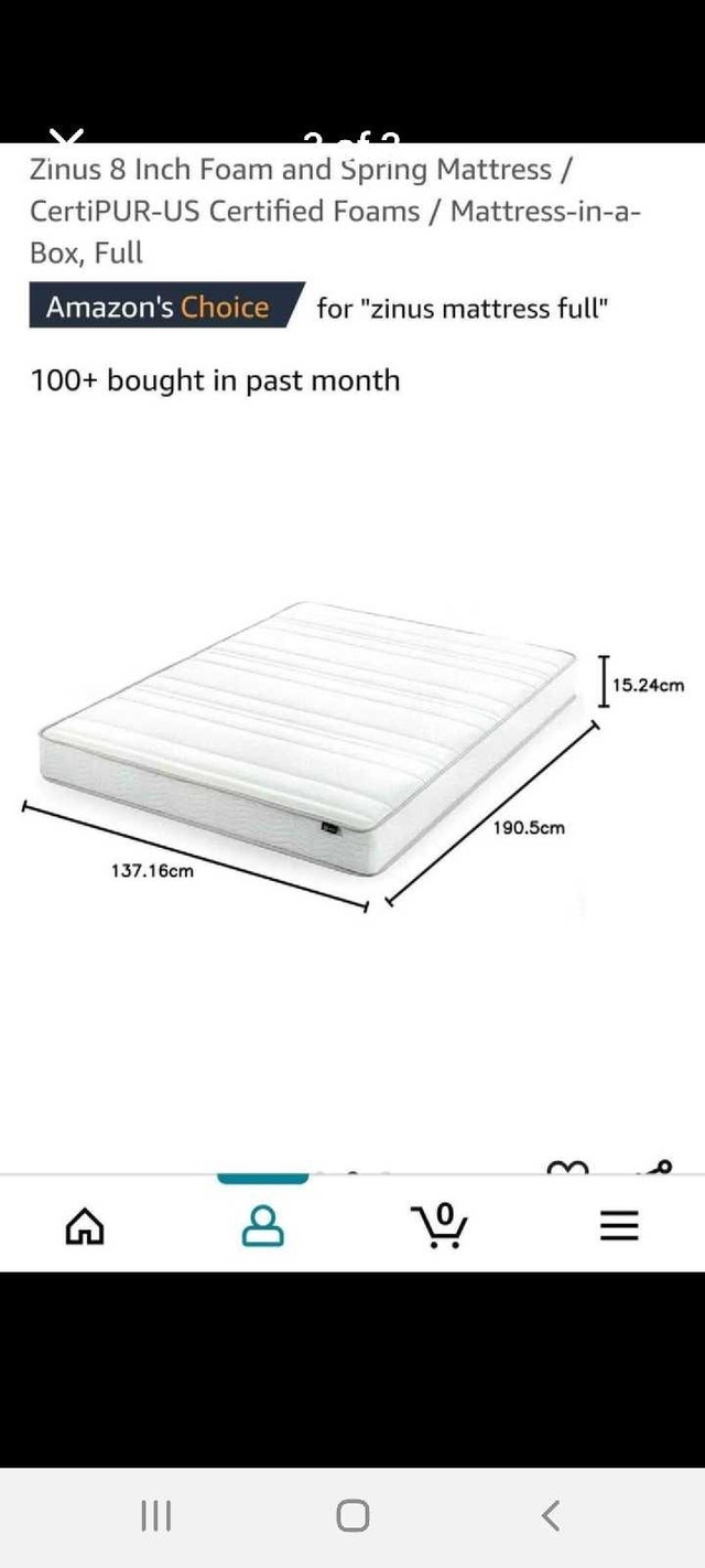 Full spring mattress - photo 3