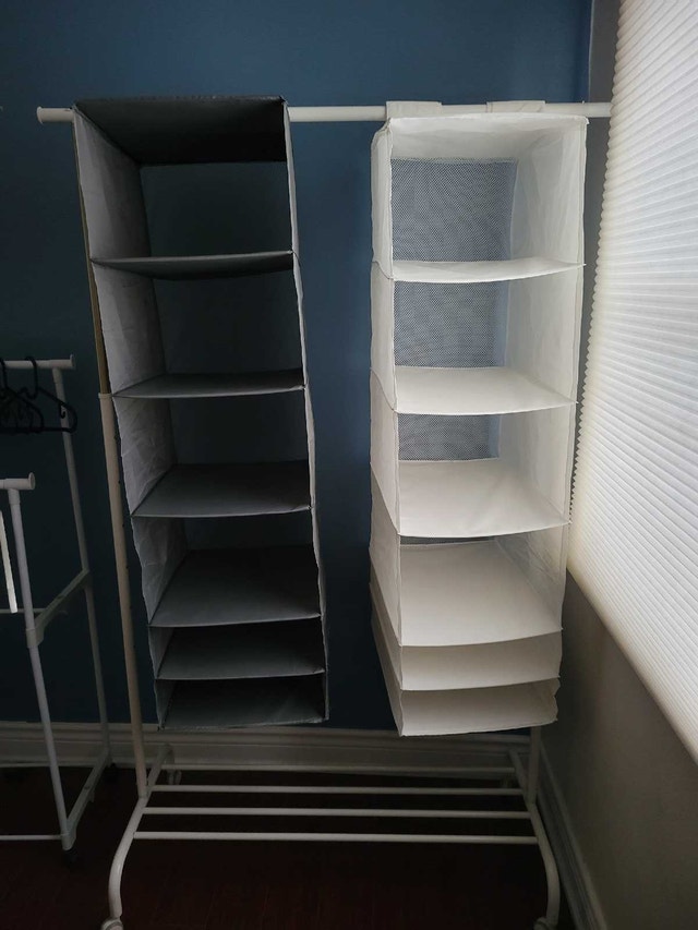 Moving sale $10 each, 5 for $40 Hanging Shelves