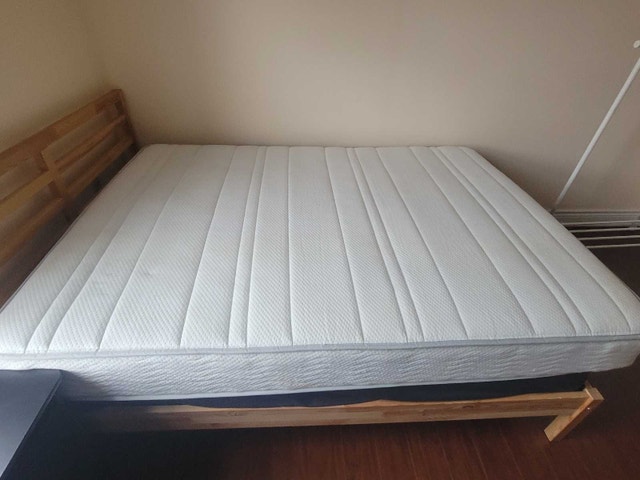 Full/double foam and spring mattress - photo 4
