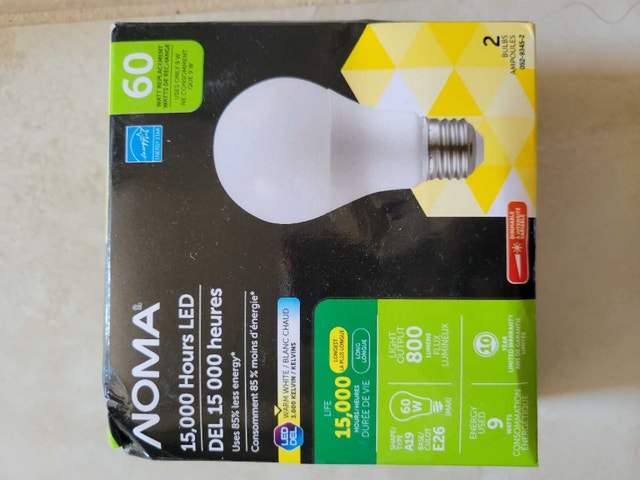 NOMA LED Bulb $1 each bulb