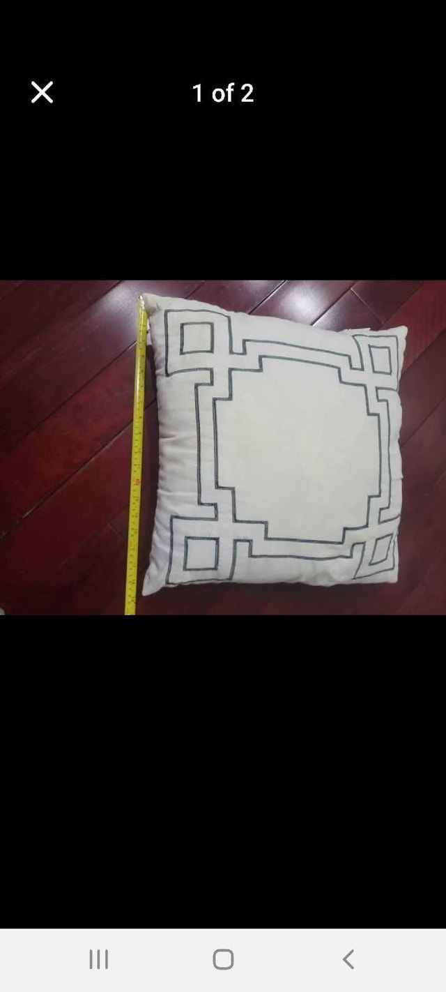 White Cushion