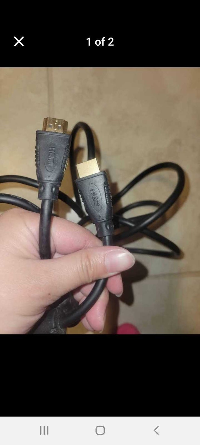 Hdmi for tv Moving sale