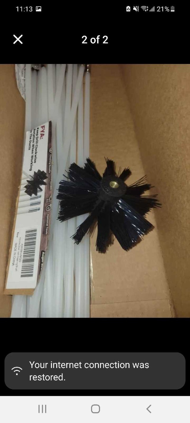 Dryer Duct Cleaner Moving sale - photo 2