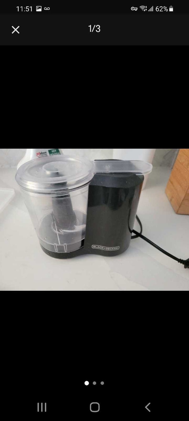 Black and Decker Chopper