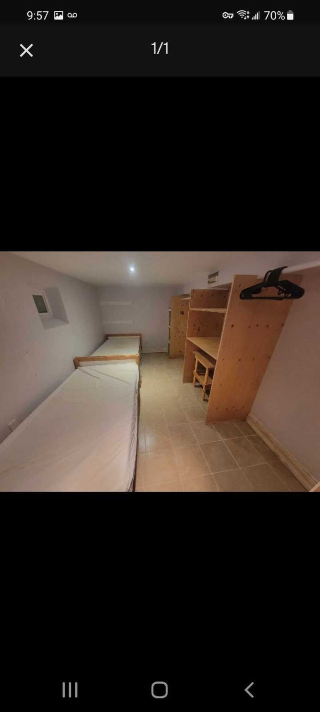 Twin bed with mattress Moving sale