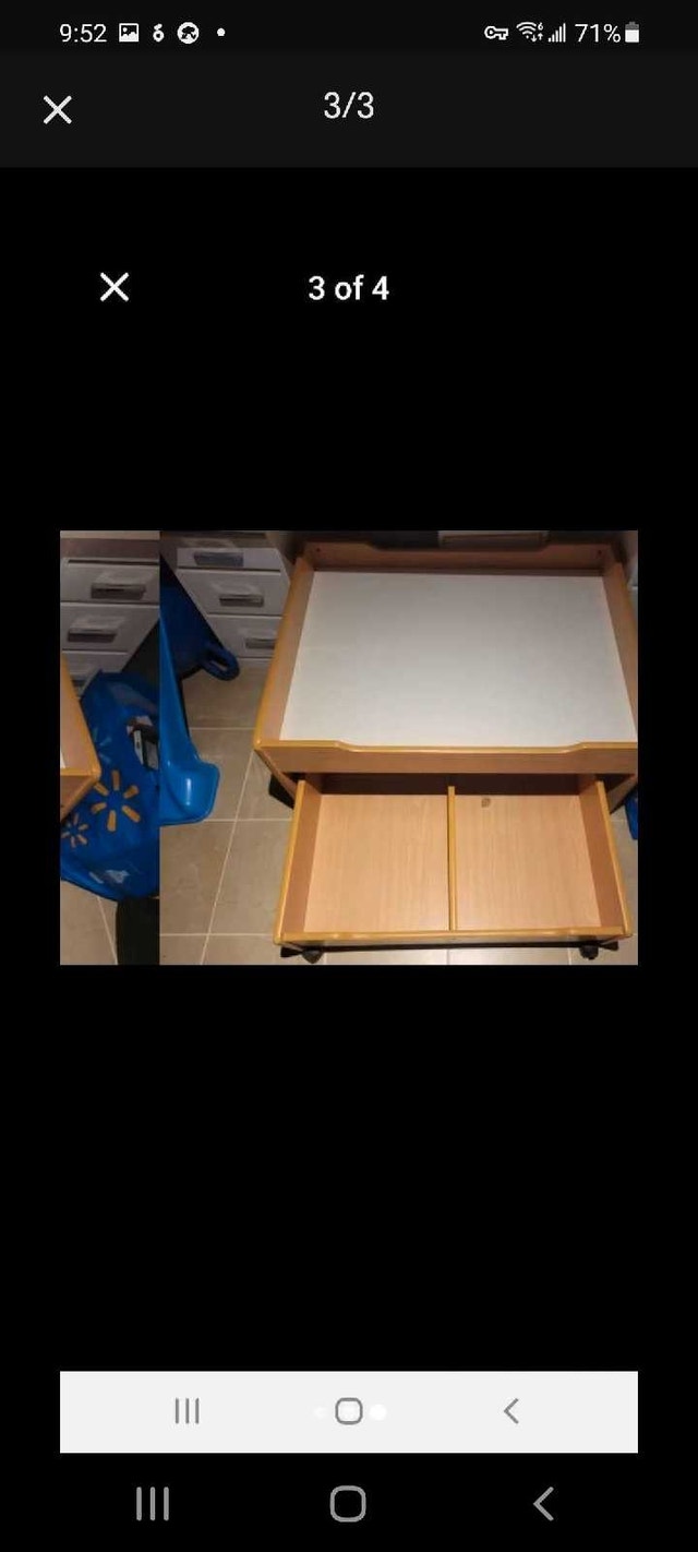 Kid toy play table with storage Moving sale - photo 3