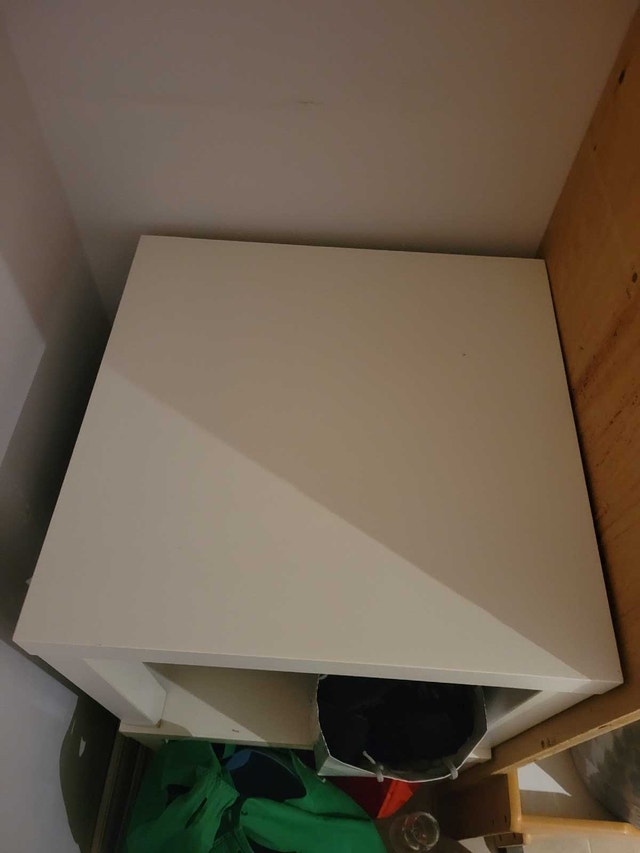 White Side Table
