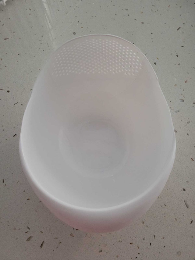 Rice strainer colander moving sale