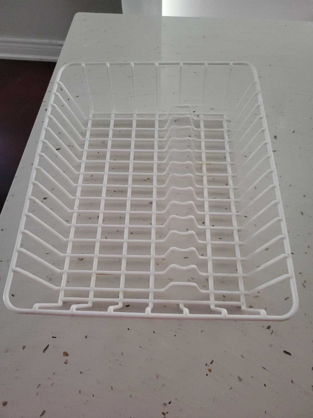 White Dish Rack moving sale