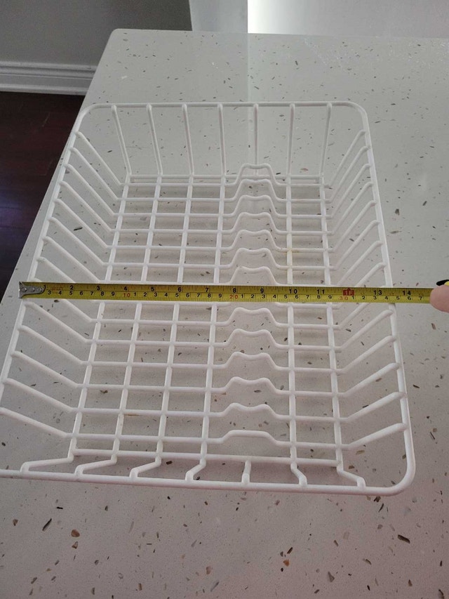 White Dish Rack moving sale - photo 2