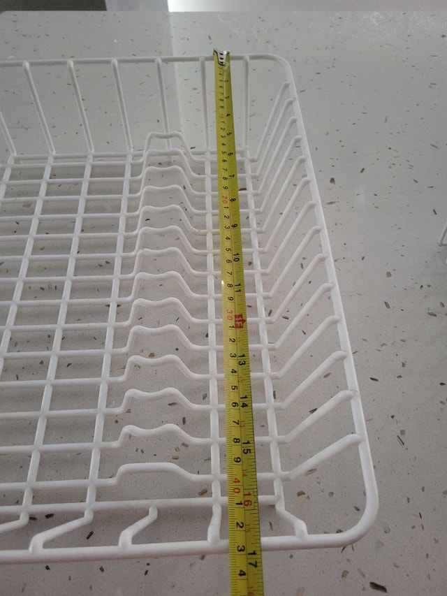 White Dish Rack moving sale - photo 3