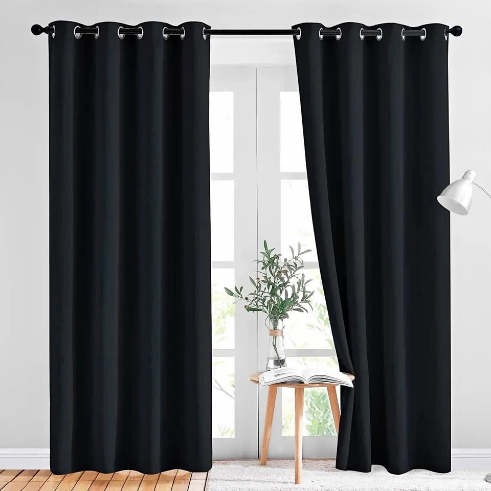 NICETOWN Black Out Curtains for Bedroom 84 inches thumbnail