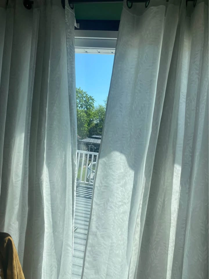 New White Curtain Panels (8) - photo 4