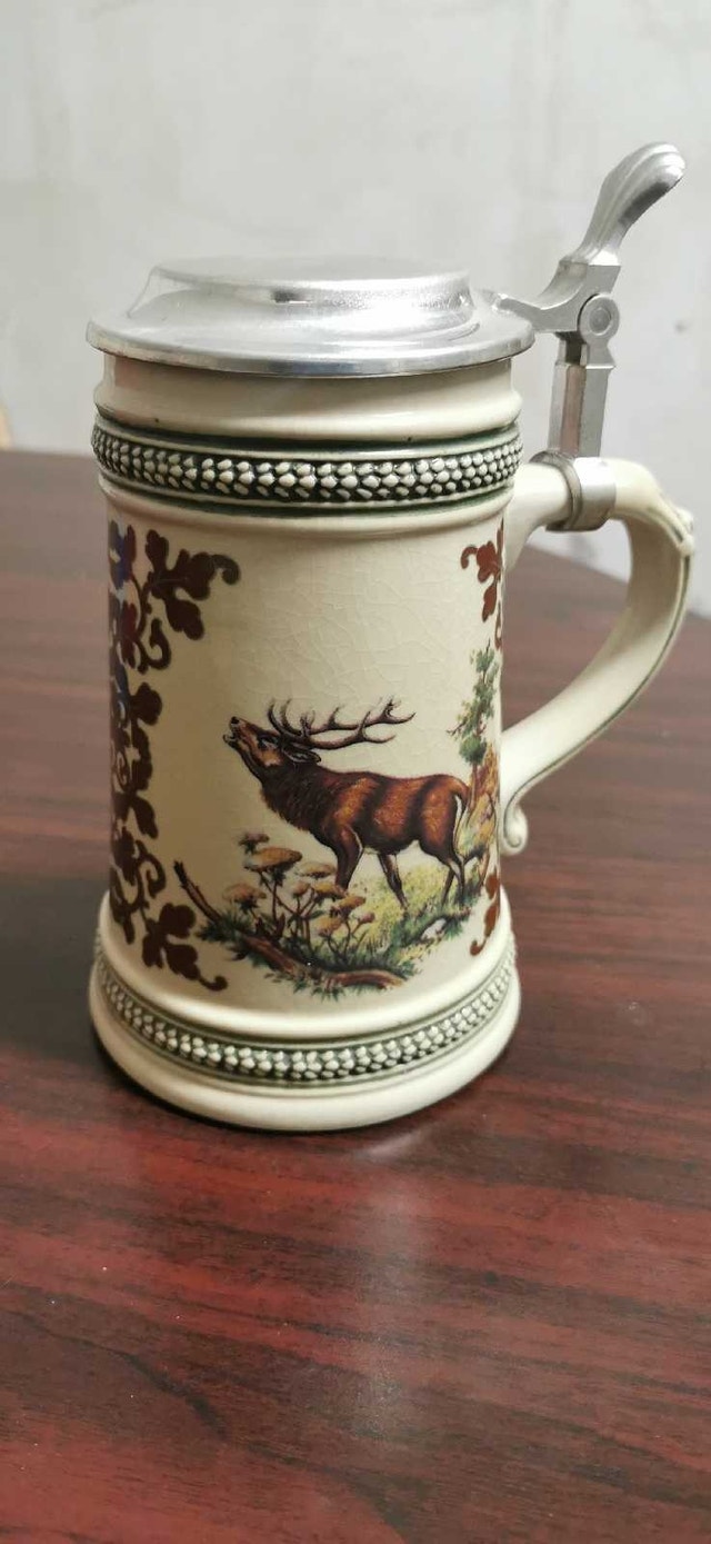 DUMBA Stein Mug with Pewter Lid - photo 2