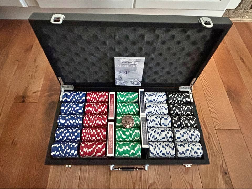 Professional Series 500 11.5 Gram Poker Chip Set-Brand New