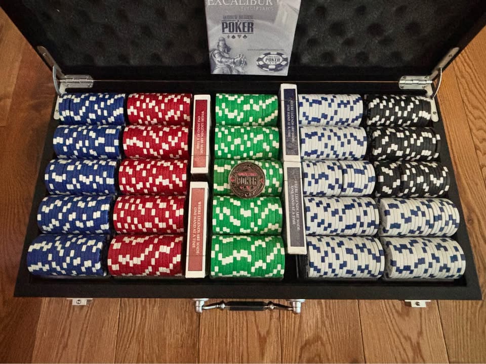 Professional Series 500 11.5 Gram Poker Chip Set-Brand New - photo 2