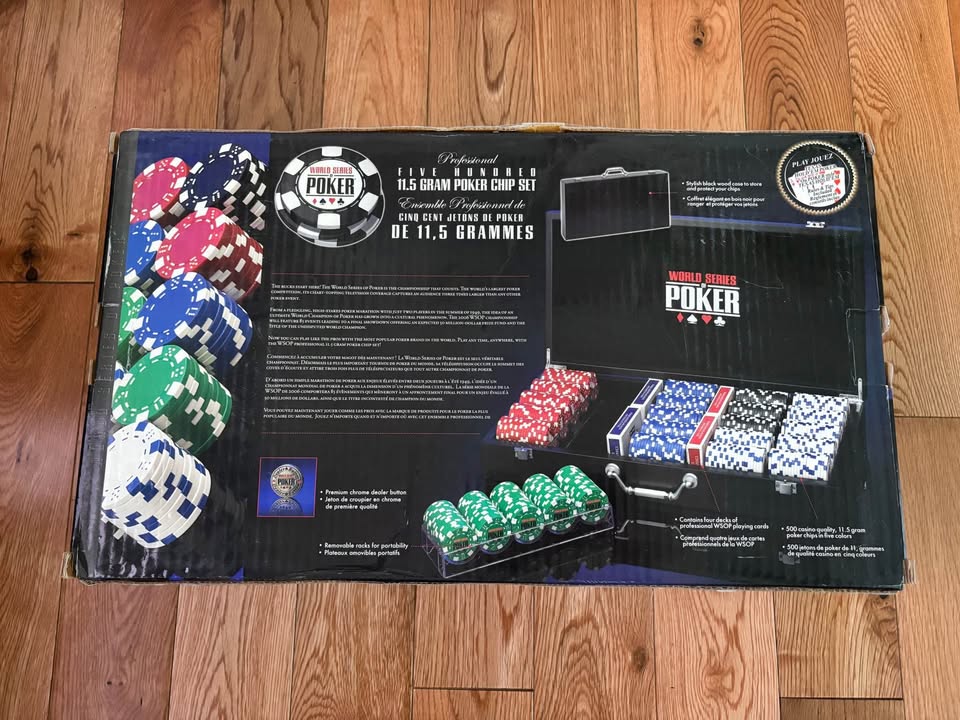 Professional Series 500 11.5 Gram Poker Chip Set-Brand New - photo 5