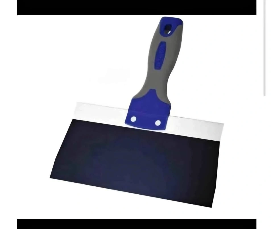 New Warner 8 inch ProGrip Blue Steel Drywall Taping Knife