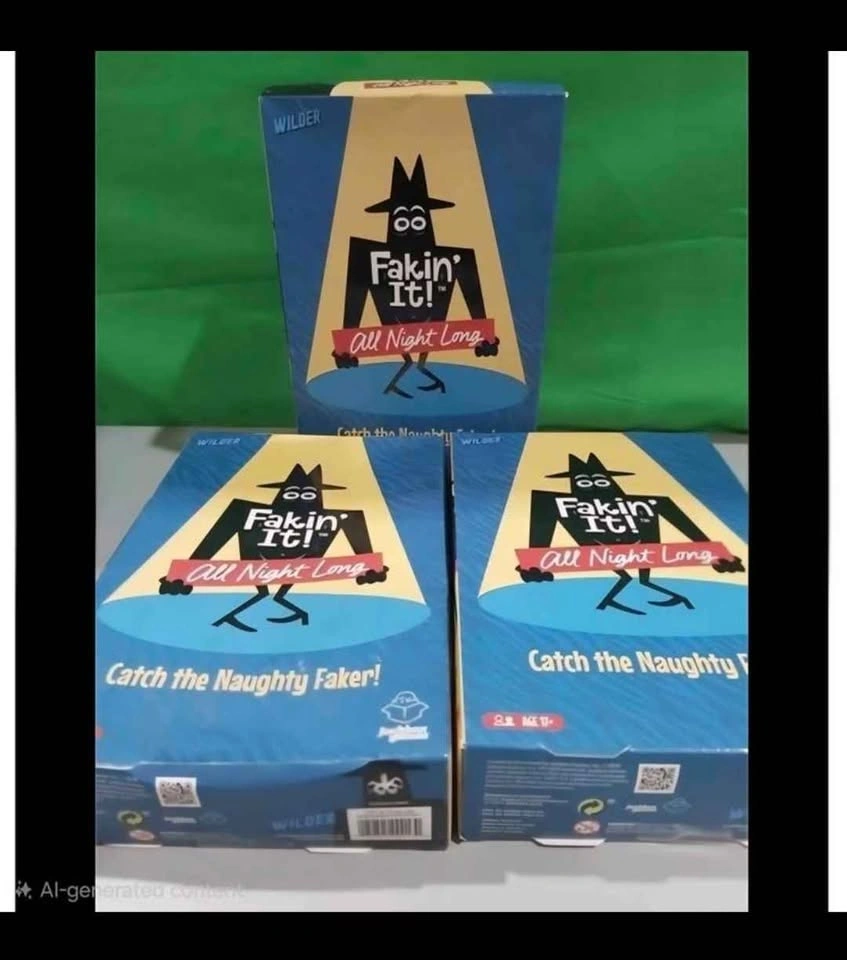 New Wilder JACKBOX Games Fakin’ It All Night Long Board Game - photo 2