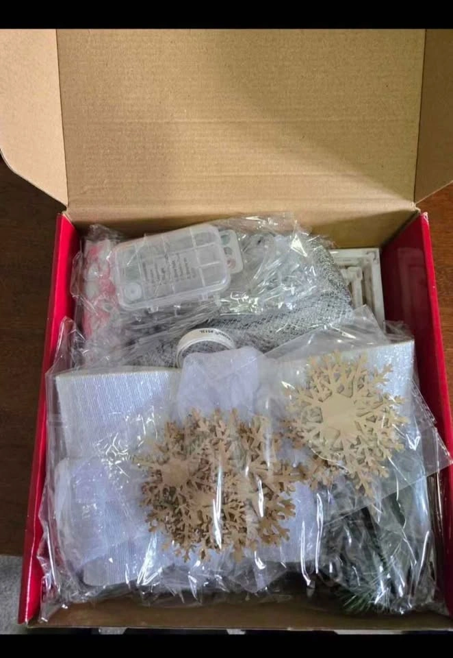 New LED Christmas Lighted Gift Box 3 Piece Set - photo 4