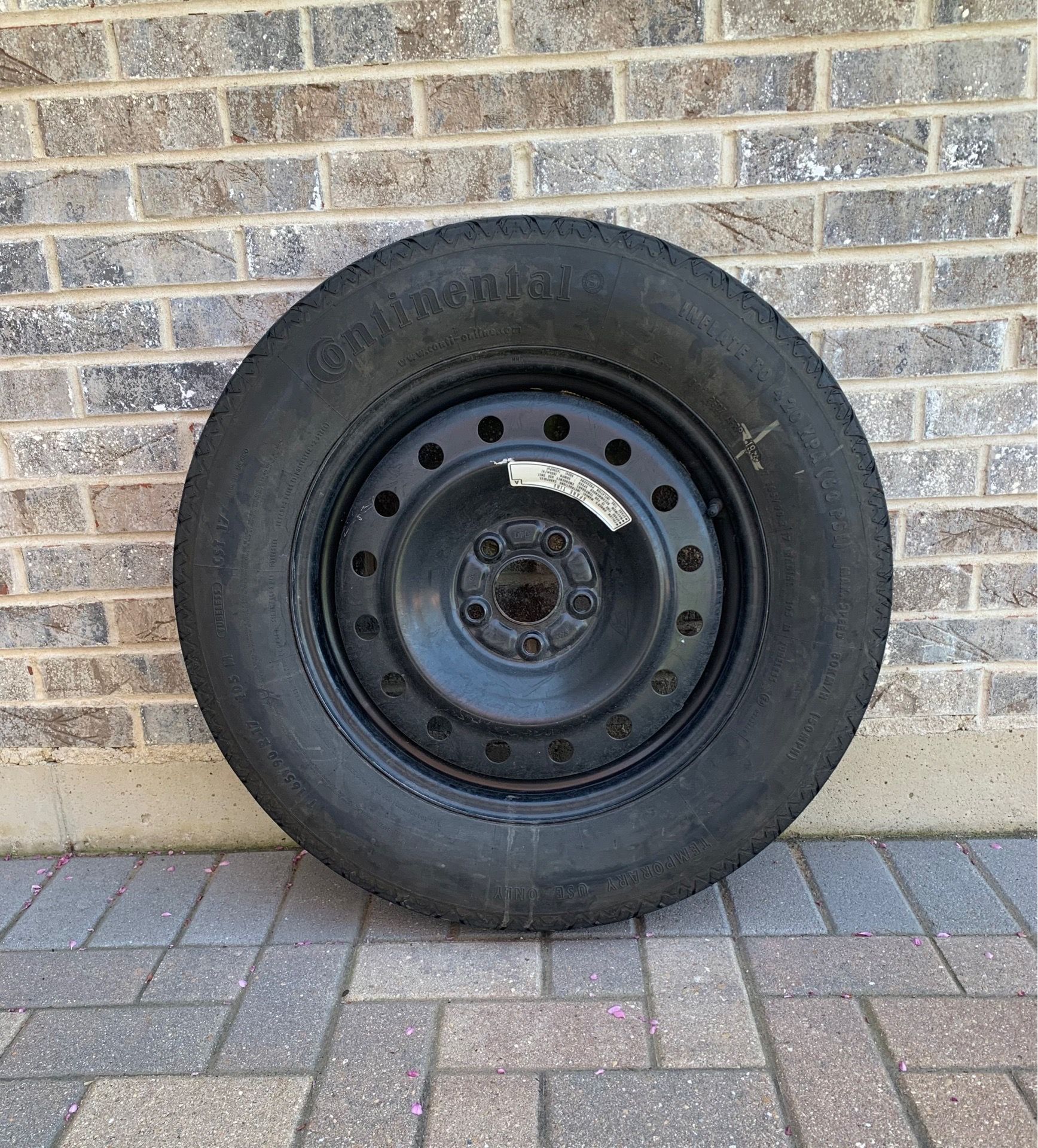 Spare Tire T 165/90 R17 105M