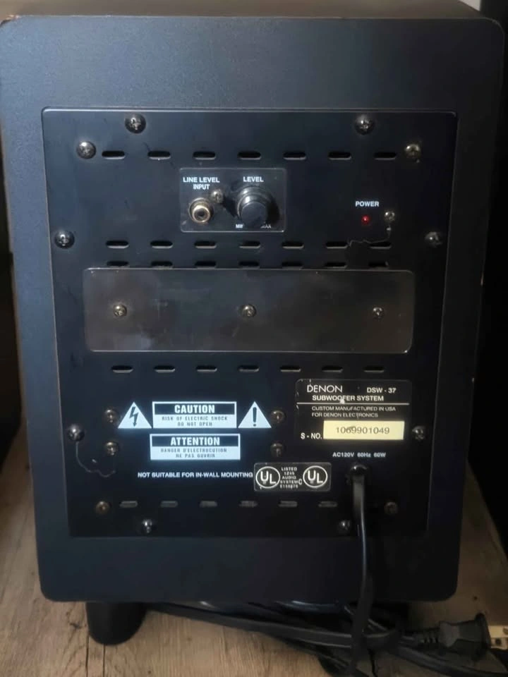 Denon Receiver, Klipsch Speakers, Denon Subwoofer - photo 5