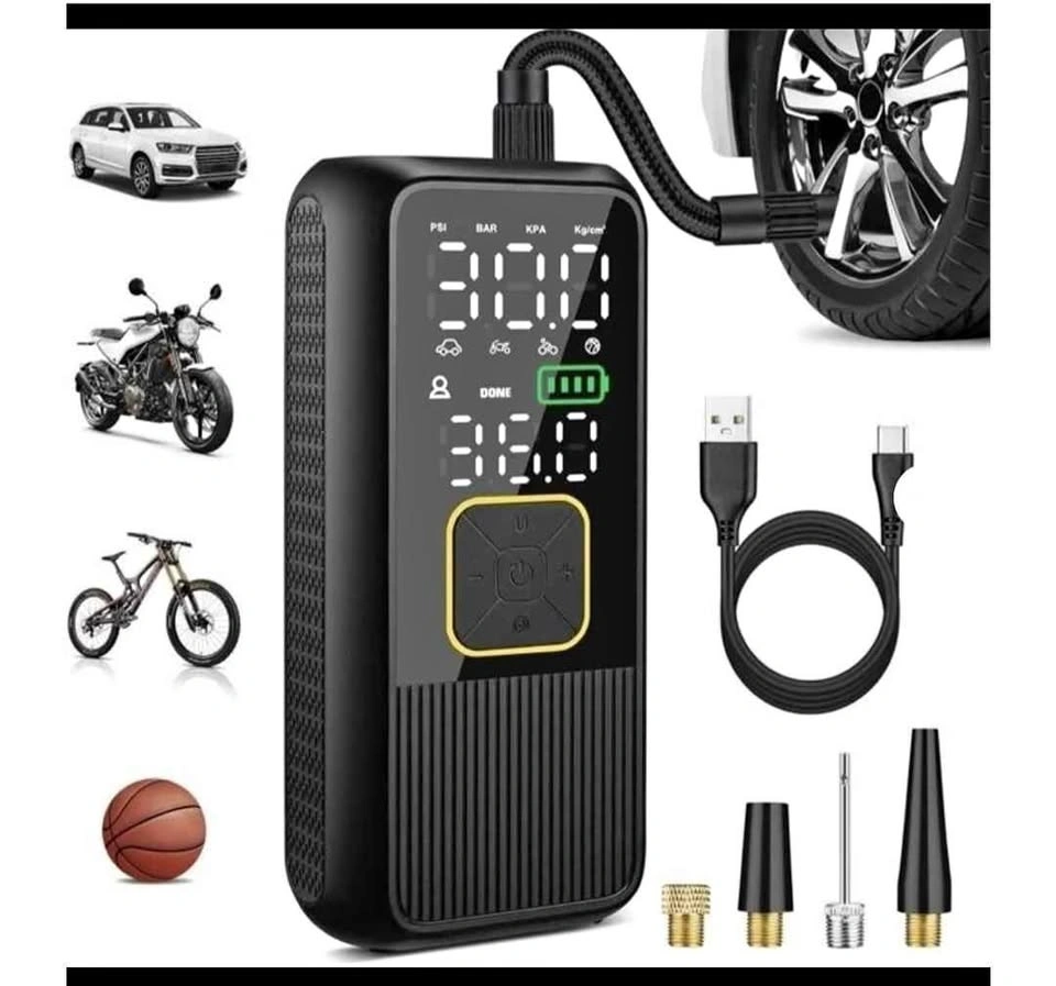 New Portable Tire Inflator Air Compressor