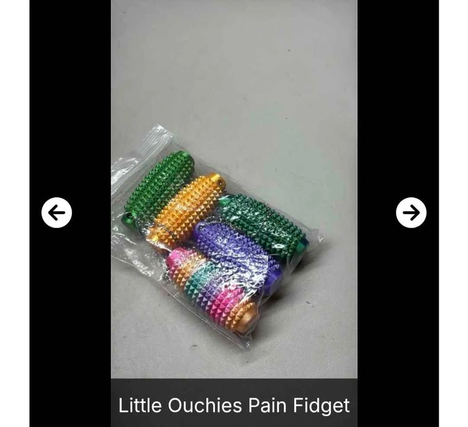 New Set of 5 Multicolor Little Ouchies Fidget Toys - photo 2