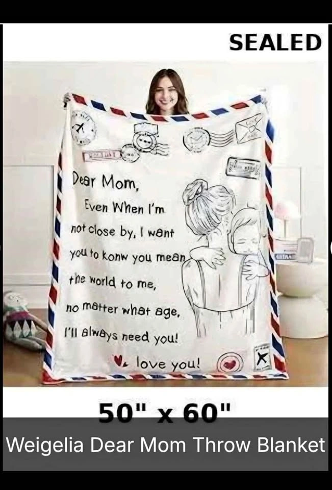 New Weigelia Dear Mom Throw Blanket