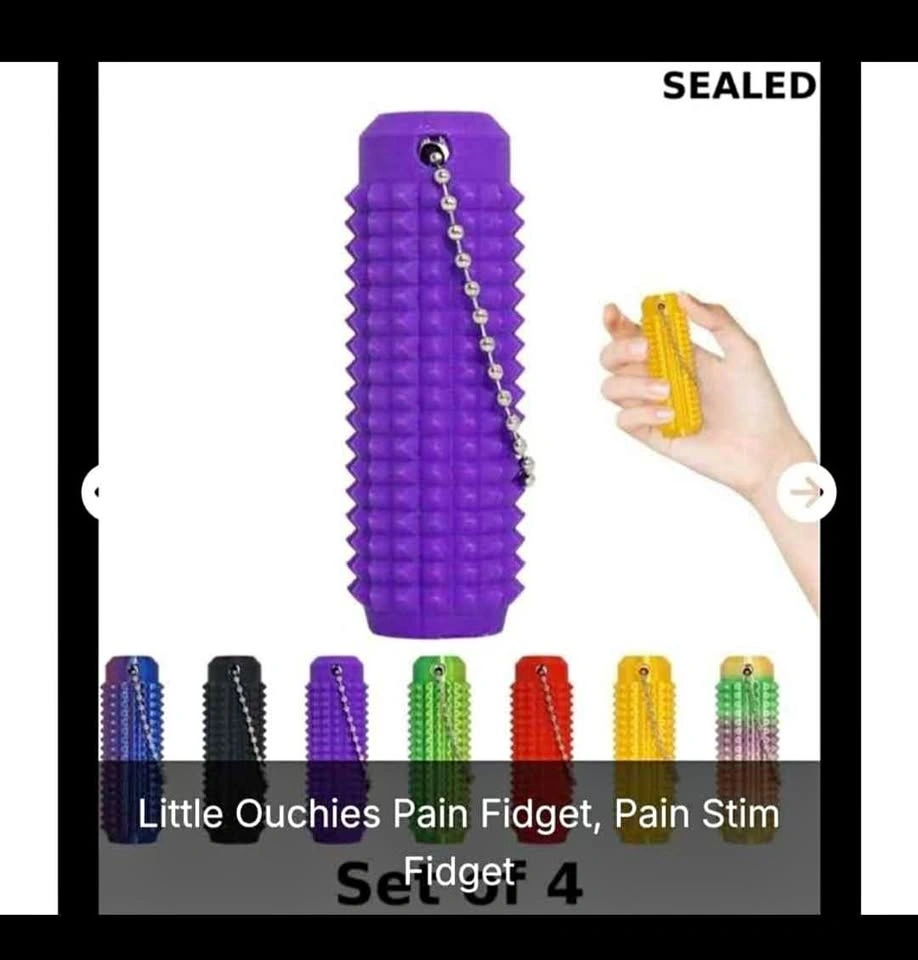 New Little Ouchies Pain Fidget Sensory Tool - Purple