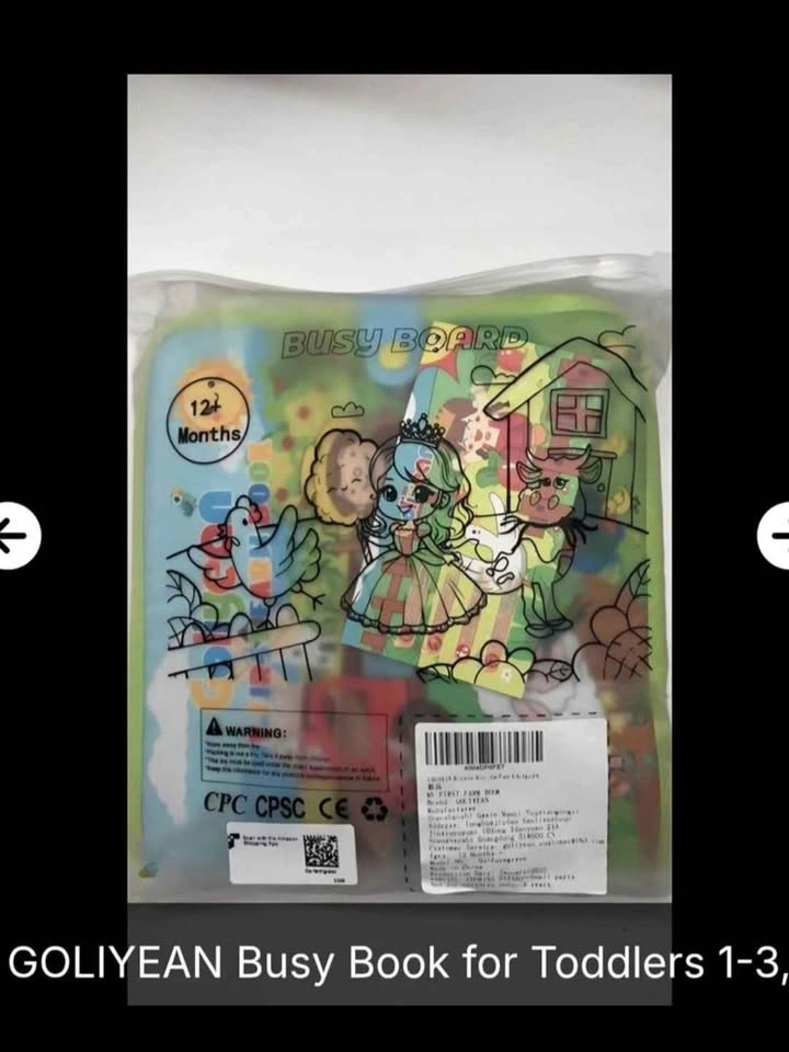 New GOLIYEAN Montessori Busy Book for Toddlers - photo 2