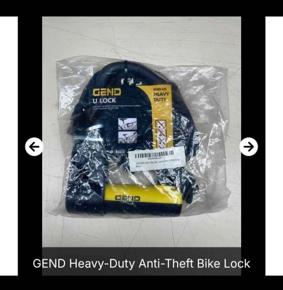 New GEND Heavy Duty Anti Theft Bike Lock - photo 2