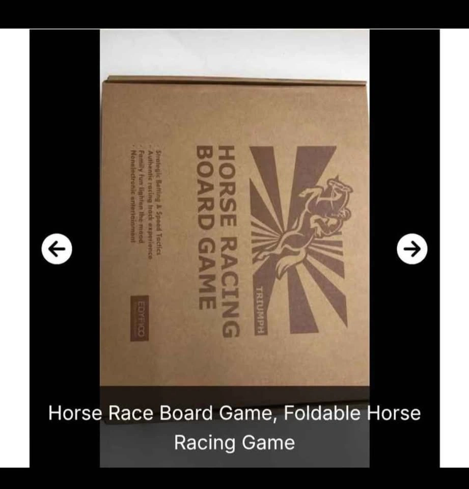 New Interactive Horse Race Board Game - photo 2
