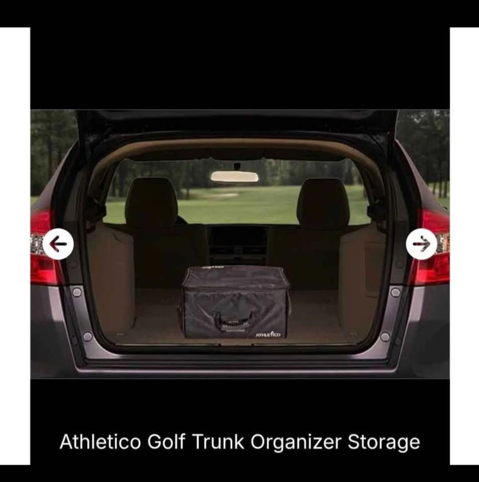 New Athletico Golf Trunk Organizer Storage - photo 3