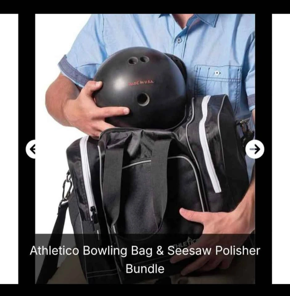 New Athletico Bowling Bag & Seesaw Polisher Bundle - photo 2