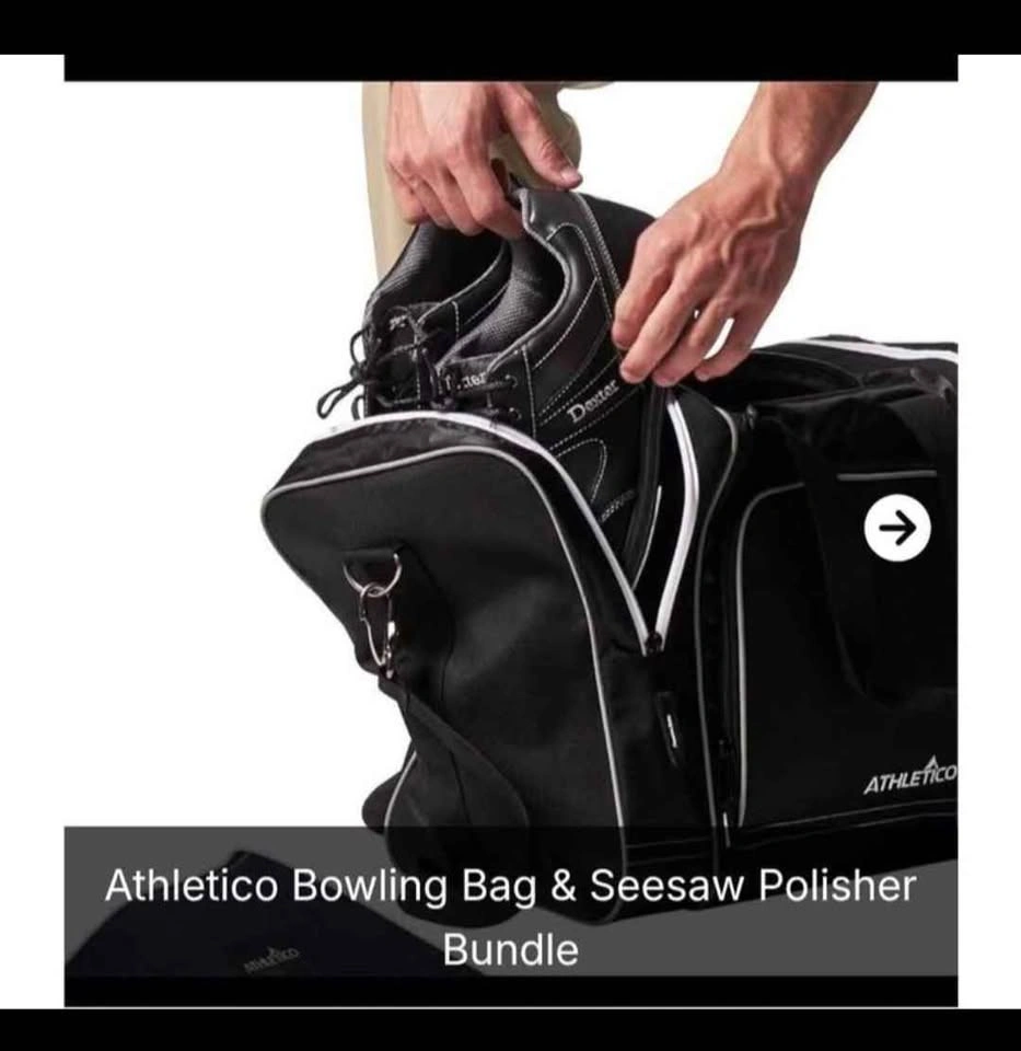 New Athletico Bowling Bag & Seesaw Polisher Bundle - photo 3