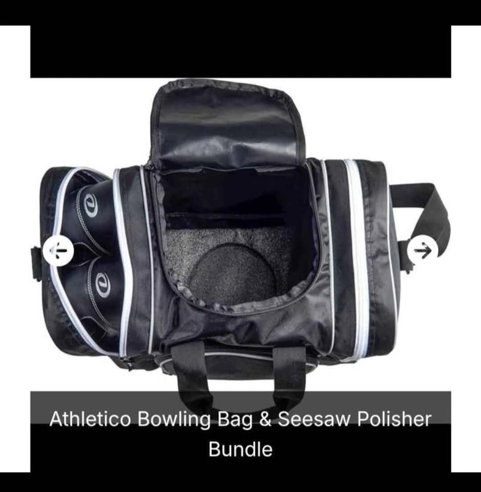 New Athletico Bowling Bag & Seesaw Polisher Bundle - photo 4